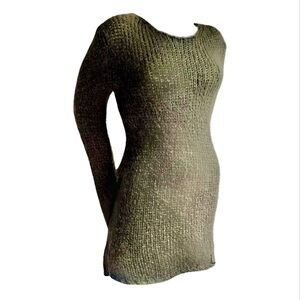 Comme des Garçons vintage mohair knit mini dress, circa 2008